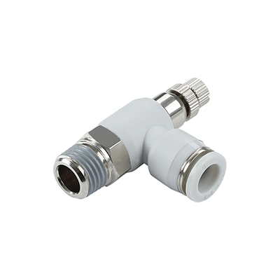 DSC-II Large-flow Speed Controller Straight MaleBSPT Thread(R Thread) Type ll