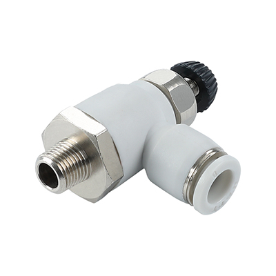 DSC-I Large-flow Speed Controller Straight MaleBSPT Thread(R Thread) Type l