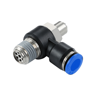 SCDC-R Speed Controller Straight Male BSPTThread(R Thread) Without Needle