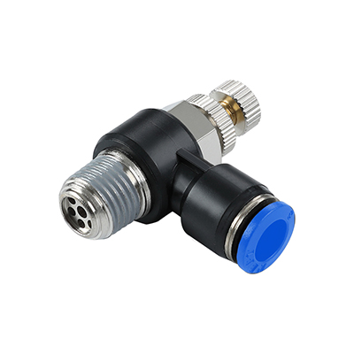 SC Speed Controller Straight Male BSPTThread(R Thread)