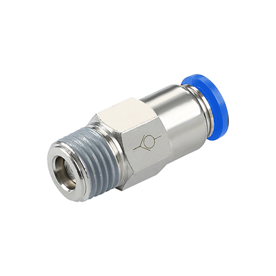 CVPC-R Straight Male BSPT Thread(R Thread) Check Valve