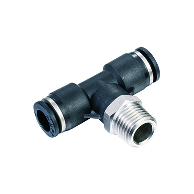  PB-R-S Middle BSPT Thread(R Thread) Tee Type3 Way