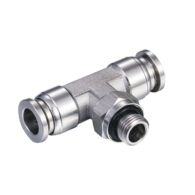 SSB-G Male BSPP Thread(G Thread) Tee Type3 Way