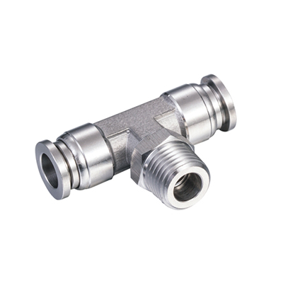 SSB-R Male BSPT Thread(R Thread) Tee Type3 Way