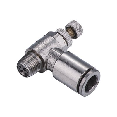 NSCT-R All Brass Male BSPT Thread (R Thread)Speed Controller