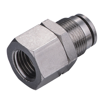 NPMFT-R All Brass Bulkhead Straight Female BSPT BSPP Thread(R-G Thread)