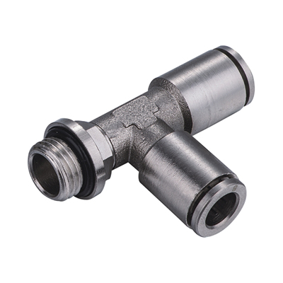 NPDT-G All Brass Tee Type Male BSPP Thread (G Thread)