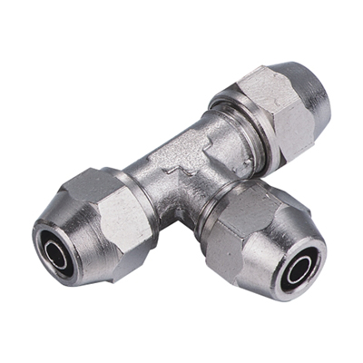SM-T□□-0 Locknut Tee Type 3 Way