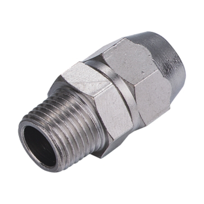 SM-S□□-□ Locknut Male BSPT Thread(R Thread) Straight