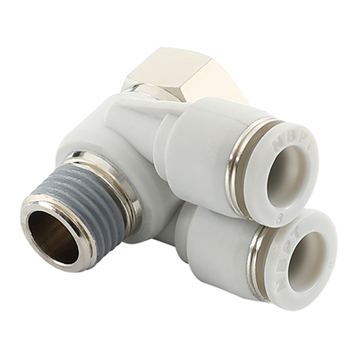 PAF Male Female BSPT Thread(R Thread)4 Way Rotary