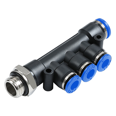 PKD-G Male BSPP Thread(G Thread) 5 Way