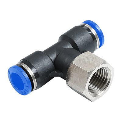 PBF Female BSPT Thread(R Thread) Tee Type