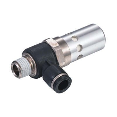 VHH Ltype 90° Elbow Male BSPT Thread(R Thread)Vacuum Generator