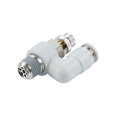 SS-R Speed Controller Straight Male BSPTThread(R Thread) With Universal Direction