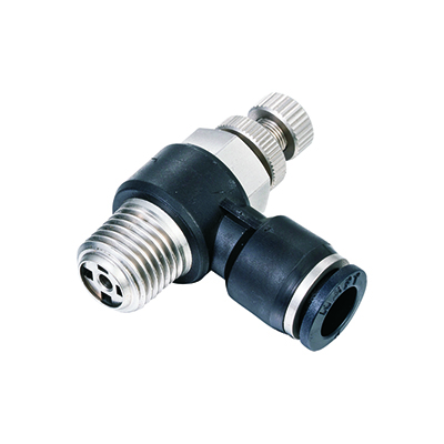  SC-R-S Male Straight BSPT Thread(R Thread)Speed Controller