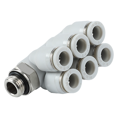 PAT-G Male BSPP Thread(G Thread) Rotary YType 7 Way